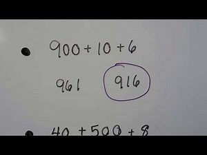 Grade 2 Math 9.5, Understanding place value (three-digits)