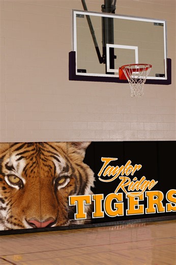 Protector™ Graphic Hidden Mount Wall Padding 2' x 6' Panel