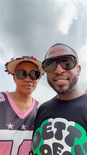 Darey Art Alade on Instagram: "Happy 19th wedding anniversary to us ❤️! We on site getting ready for @dettydecfest 🥵 Info and tickets www.dettydecfest.com (link in bio)#dettydecember #dettydecfest #dettydecemberfest"