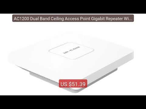 AC1200 Dual Band Ceiling Access Point Gigabit Repeater Wifi PoE Pow... — Top Rated 2026 | Buy Now!