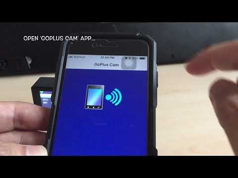 4K Action Cam iPhone Wifi Setup