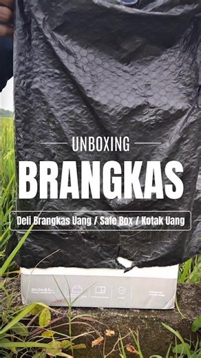 UNBOXING Deli Brangkas Uang / Safe Box / Kotak Uang / Tempat Penyimpan / 0.8mm ET50X