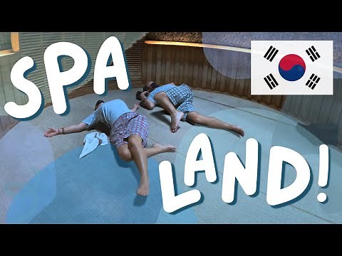 FIRST TIME AT A KOREAN BATH HOUSE 🇰🇷(Spa Land luxury jimjilbang in Busan)