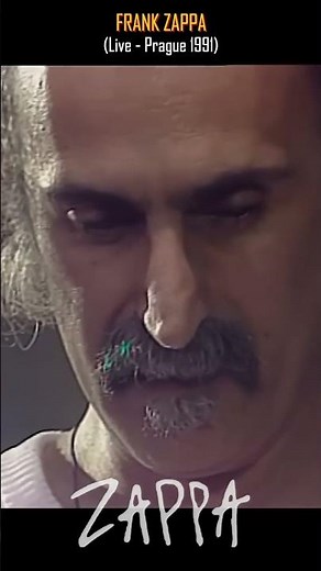 Frank Zappa (Live - Prague 1991)
