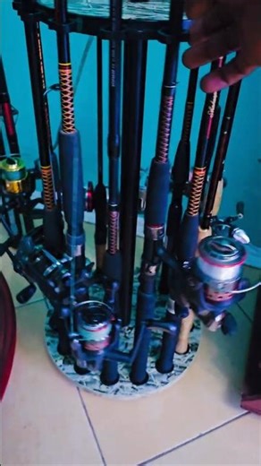 rotating rod holders #fishing #fish #shorts