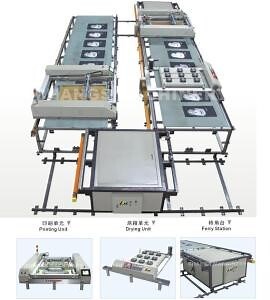 [Hot Item] Spt Automatic Flatbed Screen Printer