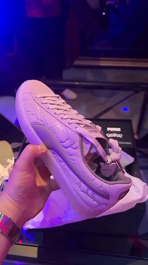 JustFreshKicks on Instagram: "UNBOXING the Pokémon x Puma Suede “Mewtwo” limited to only 150 pairs. Thoughts? 🔮⚡️"