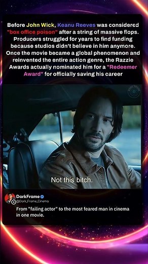 The John Wick role that revived Keanu Reeves’ career #movie #film