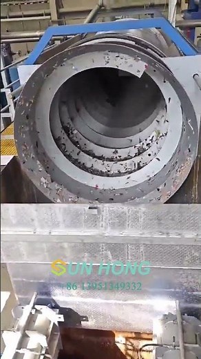 SUN HONG Trommel Screen for Paper Pulp Light Reject Screening