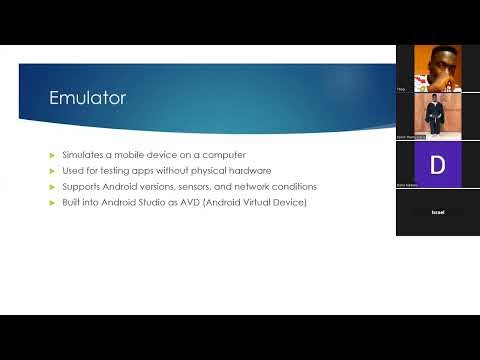 Online class on introduction to mobile programming