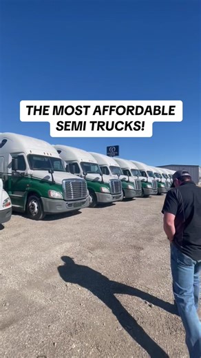 THE MOST AFFORDABLE SEMI TRUCKS! Message or call us today to get into one #fyp #mechanicsoftiktok #diesel #truckdriver #mechanic #semitruck #owneroperator #dieseltrucks #freightliner #truckforsale #truckdeals #sanantonio