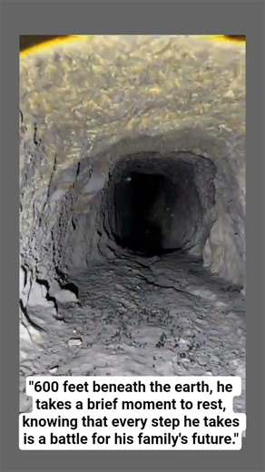 600 Feet Underground: A Coal Miner's Silent Sacrifice #shortsfeed #coalcamp