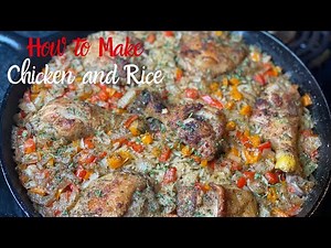 How To Make Chicken and Rice | One Pot Meals | Cook With Me | KitchenNotesfromNancy