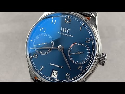 IWC Portugieser 7 Day IW5007-10 IWC Watch Review