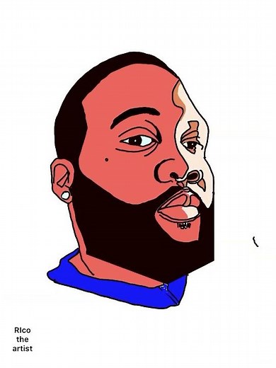 A quick simple to How to cartoon yourself using procreate.