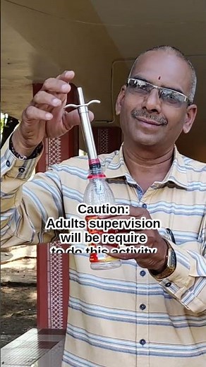 Alcohol Rocket - Newton's Third Law of Motion #science #shortvideos