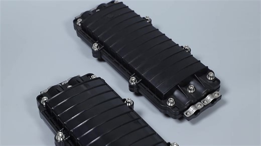 24 48 72 96 Core Fiber Optic Joint Closure Fiber Optic Enclosure 2 Inlet 2 Out Port Fibre Repair Fiber Junction Box