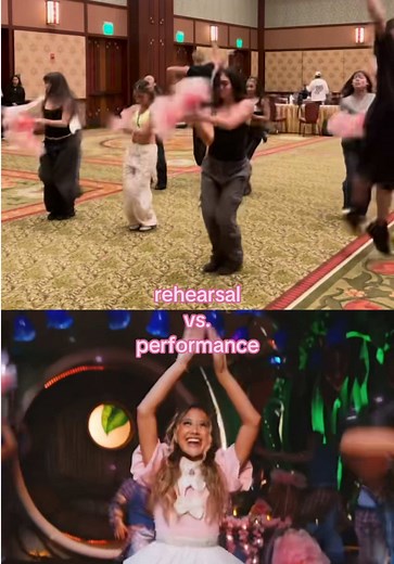 LiaMani Segura as Pink in Descendants: Rehearsal vs. Performance