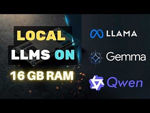 Can you run LLMS locally with 16GB RAM?