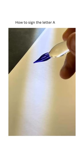 Calligraphy Videos on Instagram: "A is an aperture that lets morning in. Two strokes climb from the baseline and meet in a clear summit; a slim cross-line settles between them like a steady pulse. Inside, a small triangle of light stays bright— not a gap, a promise. The form is simple and sure: rise, align, breathe. Say it and the mouth opens—ah, awake, arrive. On the page, that openness turns into engineering: legs that carry, a bar that calms, space held on purpose so the power stays kind. Dra