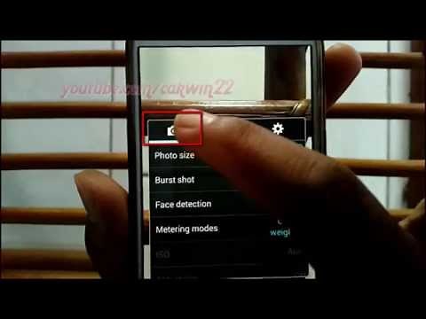 Android Phone : How to Turn on or Turn off Face Detection on Samsung Galaxy S4 Camera