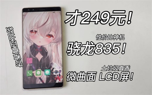 249！最便宜的骁龙835手机！超强摄影 5.73寸LCD护眼屏！还是个超窄边框设计！努比亚z17s测评~