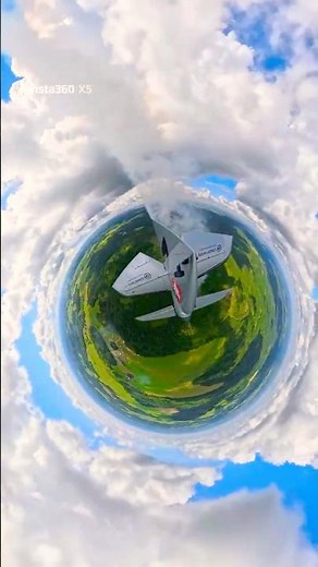 Epic 360 Sky Footage from a Plane — A New Perspective Above the Clouds | Insta360 X5