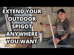 EXTEND YOUR OUTDOOR SPIGOT ANYWHERE YOU WANT #161