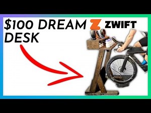 $100 ULTIMATE Dream Zwift Desk Setup DIY