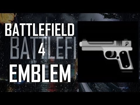 Battlefield 4 / BF4 : Gun Emblem Tutorial