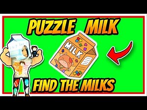 PUZZLE MILK! - Find the Milks 🥛 (Roblox)