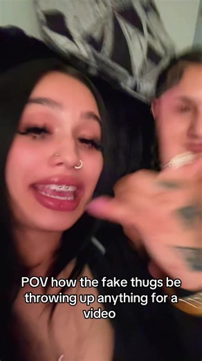 We DO NOT KNOW anything about gangs😂😂😂😂😂 | throwing fake gang signs