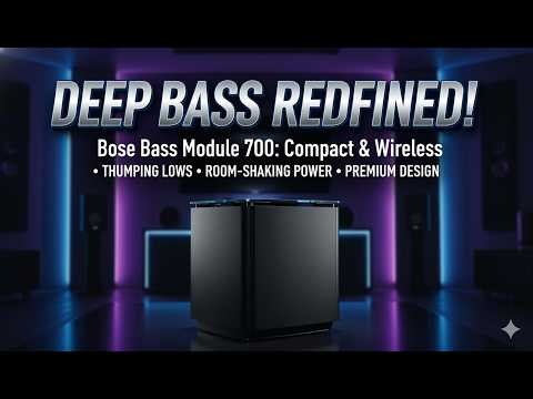 Bose Bass Module 700 Review – Is This the Best Wireless Subwoofer?