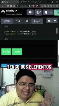Display Inline aquí te explico cómo funciona. #css #tutorial #desarrolloweb #diseñoweb #paginasweb