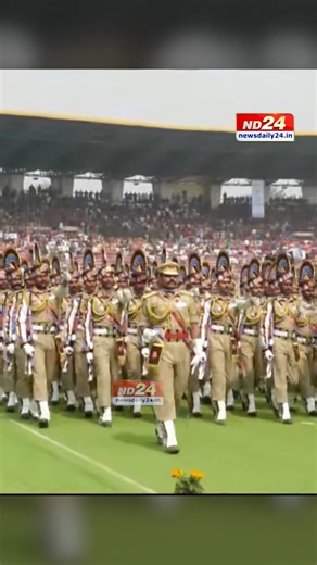Union Home Minister #AmitShah attended the #CRPF’s 87th Raising Day parade in #Guwahati today and inaugurated the 10th Assam Police Battalion. This marks the first-ever hosting of the CRPF’s annual Raising Day Parade in Assam and the Northeast. Around 1,400 personnel from eight contingents participated, highlighting the force’s capabilities and readiness. | ND24 Updates