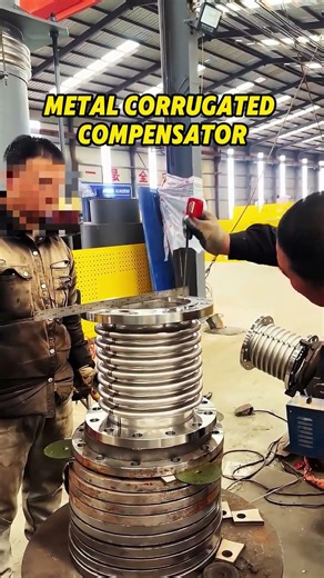 Hebei Hengtai 304 stainless steel bellows expansion joint, full production process demonstration🔥