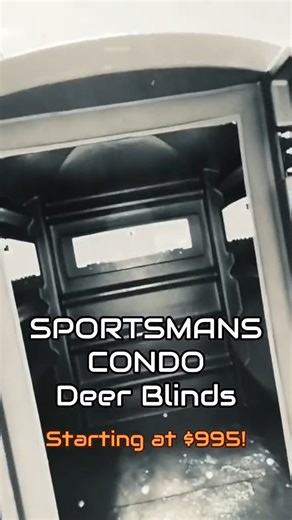2K views | Tough to beat these deals on Sportsmans Condo deer blinds! ...And we can deliver right to your property! Give them a look: https://www.outdoorsforless.com/collections/sportsmans-condo | Outdoors For Less | Facebook