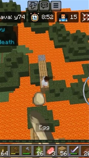 MINECRAFT LAVA SURVIVAL