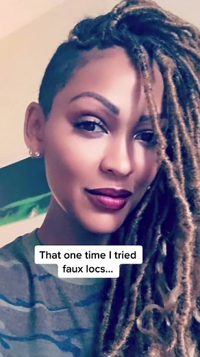 💀💀 I thought I was gonna look like Meagan Good 🤦🏽‍♀️ #itried #fauxlocs #fy