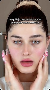 2.3M views · 125K reactions | Maquillaje que usaria para mi primer dia como maestra | Carolina Monclus Perez | Facebook