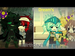 Nightmare & Dream's Birthday (Dreamtale Twins) || Undertale Sans AU's