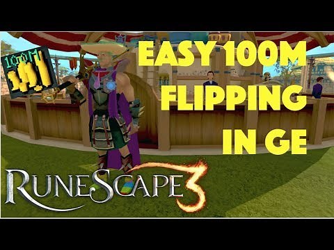 EASY Way I Made 100M Flipping Items in the Grand Exchange, Runescape 3