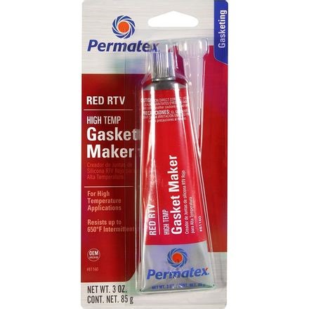Permatex High-Temp Red RTV Silicone