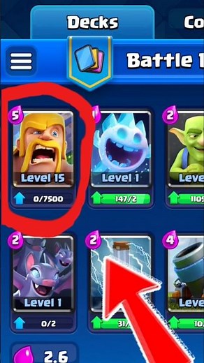 BARBARIANS LEVEL 15 in Arena 1 🥵