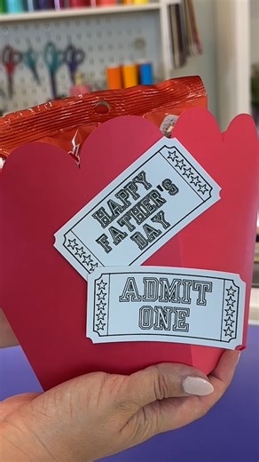 1.9K views | Father's Day is just around the corner, and what better way to celebrate than by creating a special moment for your loved ones? Using the new Singer MOMENTO Cutting Machine and crafting software, we designed a personalized popcorn bucket, custom movie tickets, and a cozy blanket for a perfect family movie night. Find the full video tutorial and more: https://bit.ly/3Rc7HU2 | Singer North America | Facebook