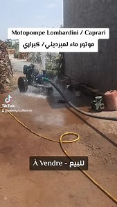 Motopompe Lombardini 4LD / Pompe Caprari 💦 موتور ماء لمبرديني / طرمبة كبراري 💧 | Mon Agriculture - فلاحتي