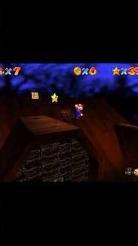 Super Mario 64 Big Boo’s Balcony Star on Big Boo’s Haunt #supermario64 #mario #n64 #retrogaming