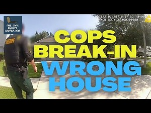 Genius Cops Break In Wrong House | Hilarious Body Cam