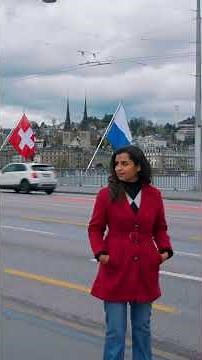 New York Nagaram from Switzerland ♥️ #sivaangi #shorts