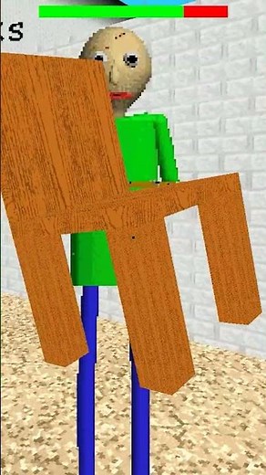 Baldi's Basics But You Can Throw Things - Epic Battles short part 9
